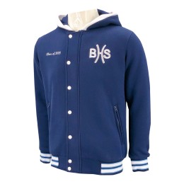 Z543   Custom made sapphire blue snap button Baseball Jacket Design silk screen Logo Baseball Jacket factory Baseball Jacket Design Company Australian uniform supplier contrast color hat edge bag metal zipper class jacket contrast color hat edge has hat s Z543   Custom made sapphire blue snap button Baseball Jacket Design silk screen Logo Baseball Jacket factory Baseball Jacket Design Company Australian uniform supplier contrast color hat edge bag metal zipper class jacket contrast color hat edge has hat s